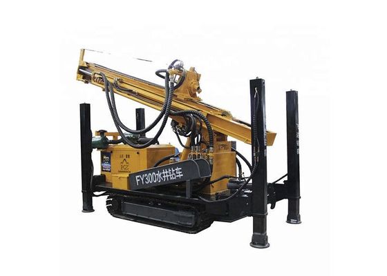 Good price Rotary 300m Water Well Hydraulic Crawler Mounted Drill Rig online