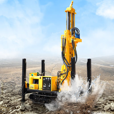 Good price 200m HWZ Hydraulic Crawler DTH Drilling Rig Machine online