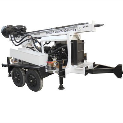 Good price Trailer Mounted Portable Water Well Drilling Rig Machine online